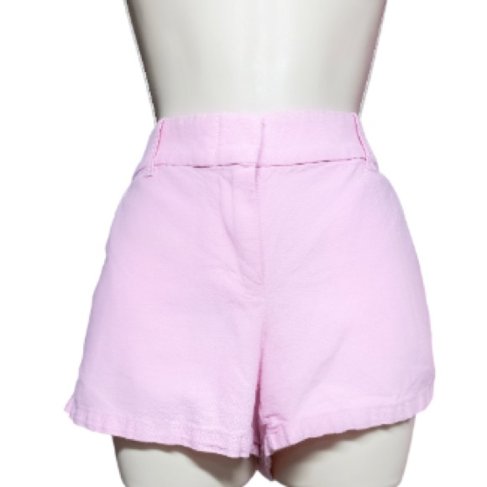 J. Crew Factory 3.5" classic oxford short in light pink